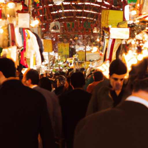 busy marketplace in tehran iran modern 512x512 4585839